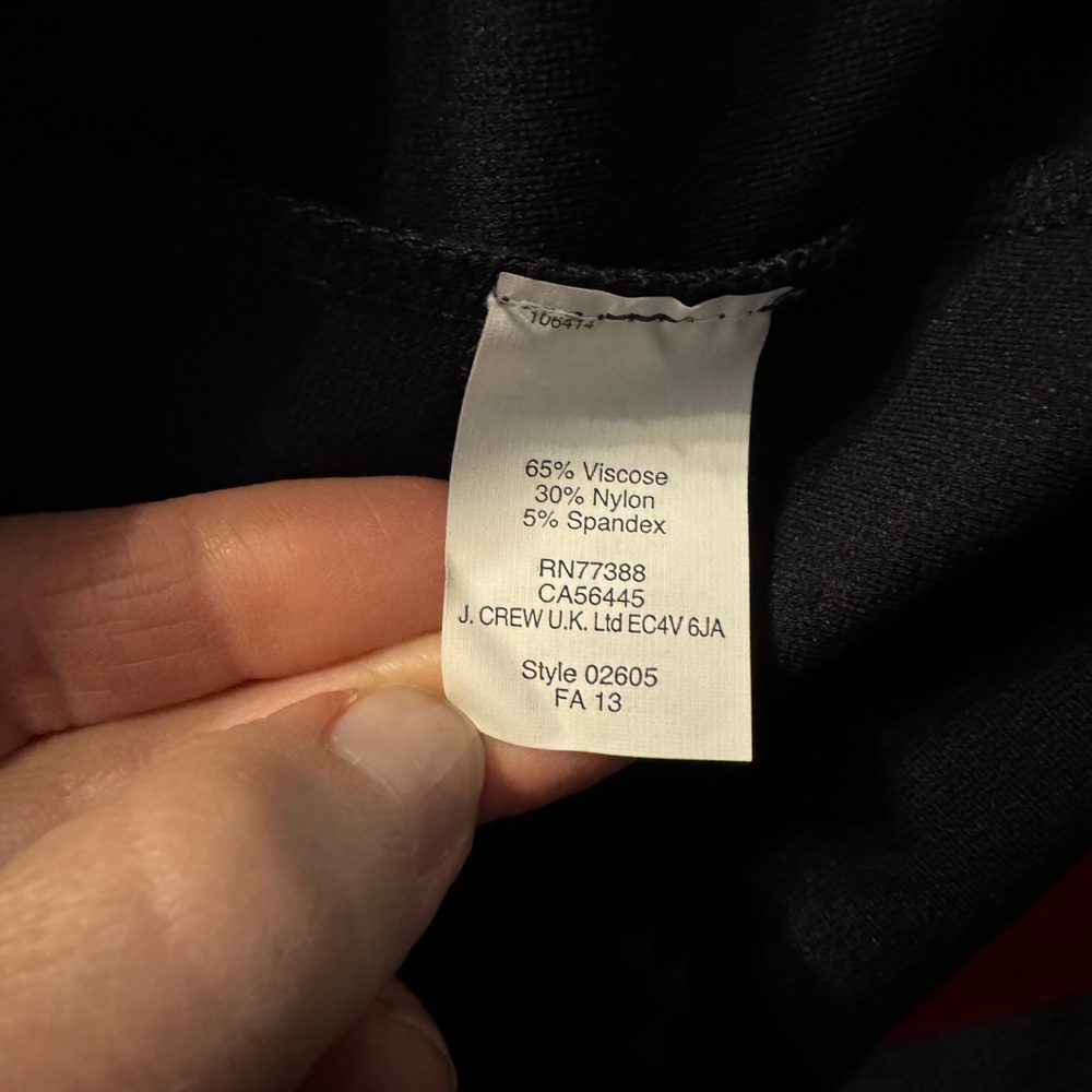 J Crew Navy Dress with Sleeves - Picture 5 of 5